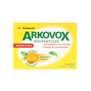 Arkovox Honing citroen keelpastilles 8.00 Pastilles