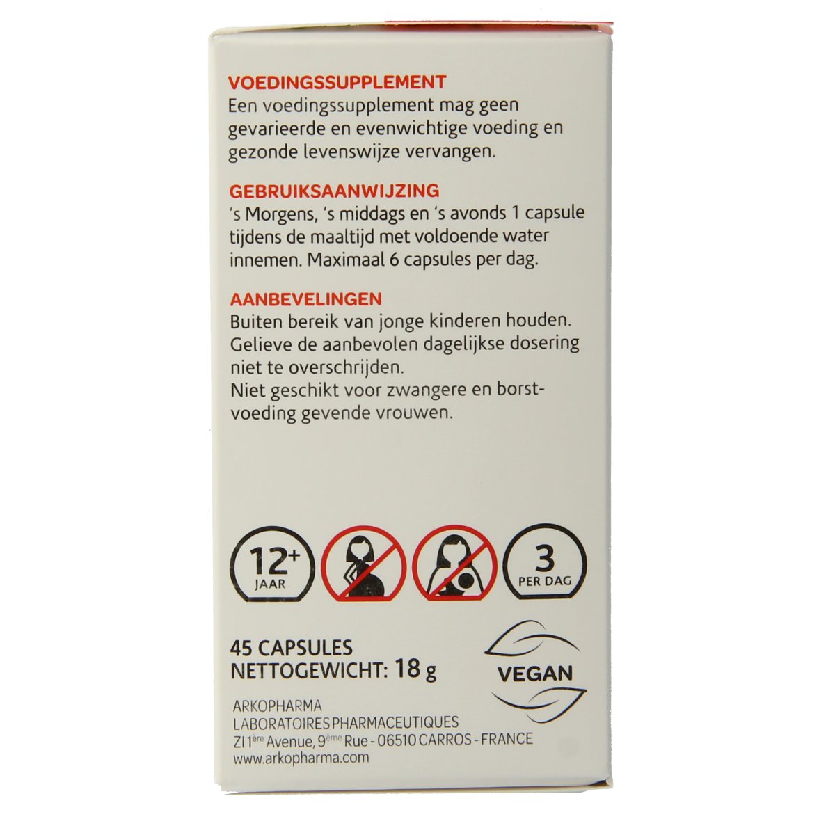 Arkocaps Canadese geelwortel 45.00 Capsules
