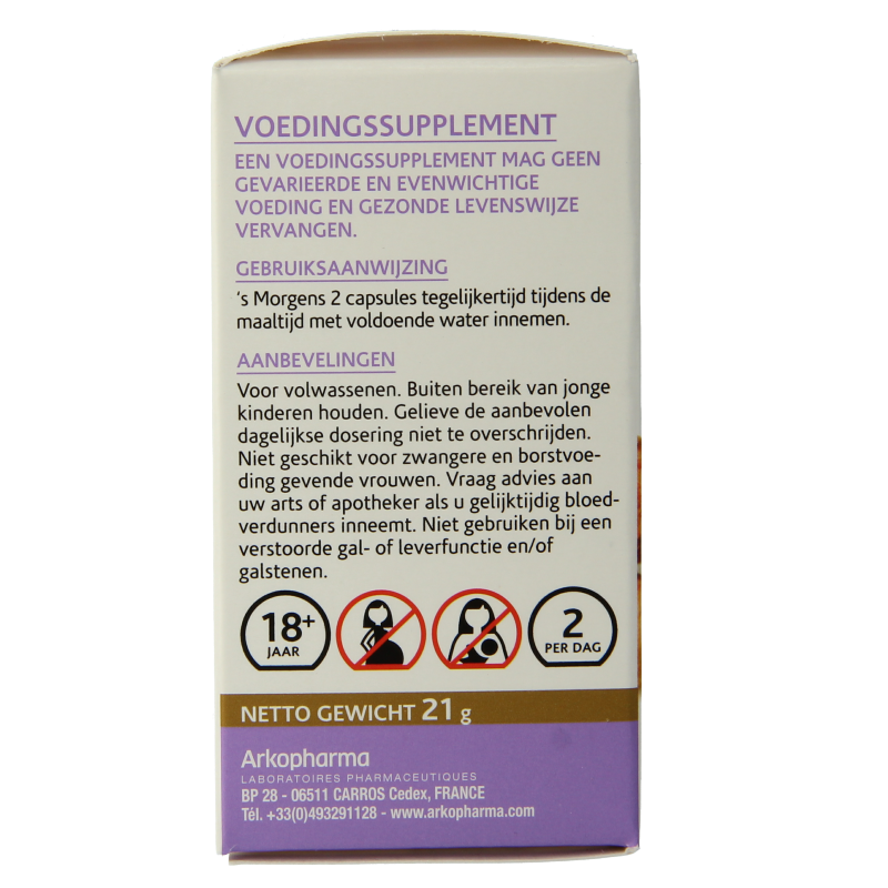 Arkocaps Curcuma 45 Capsules