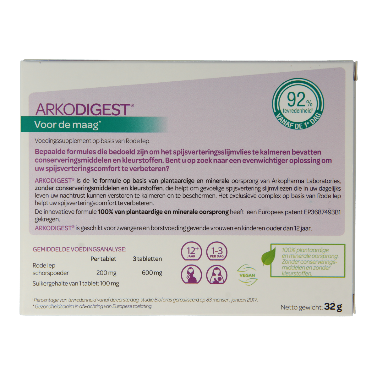 Arkocaps Arkodigest 16.00 Kauwtabletten