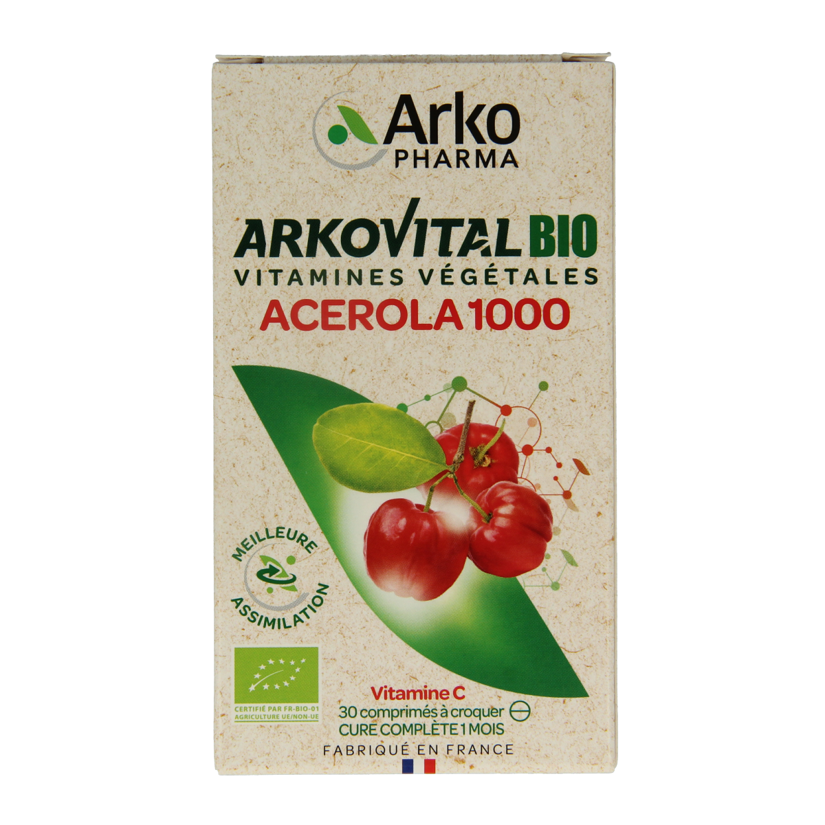 Arkovital Acerola 1000 bio 30.00 Kauwtabletten