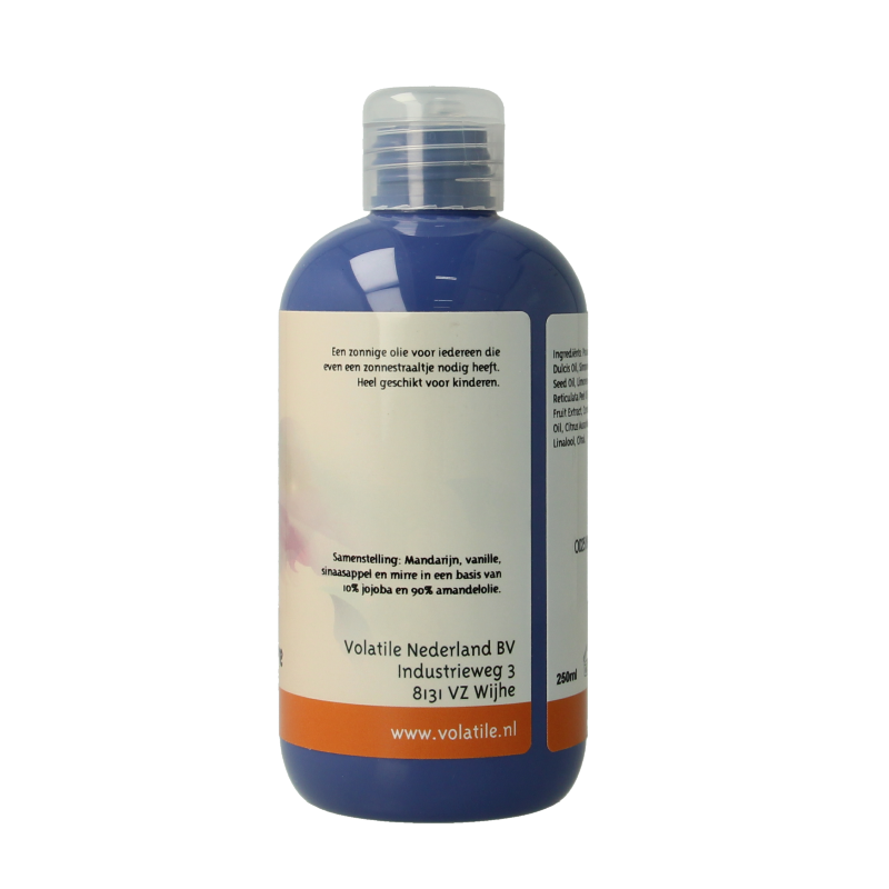 Volatile Massageolie zonnewarmte mandarijn mirre 250 Milliliter