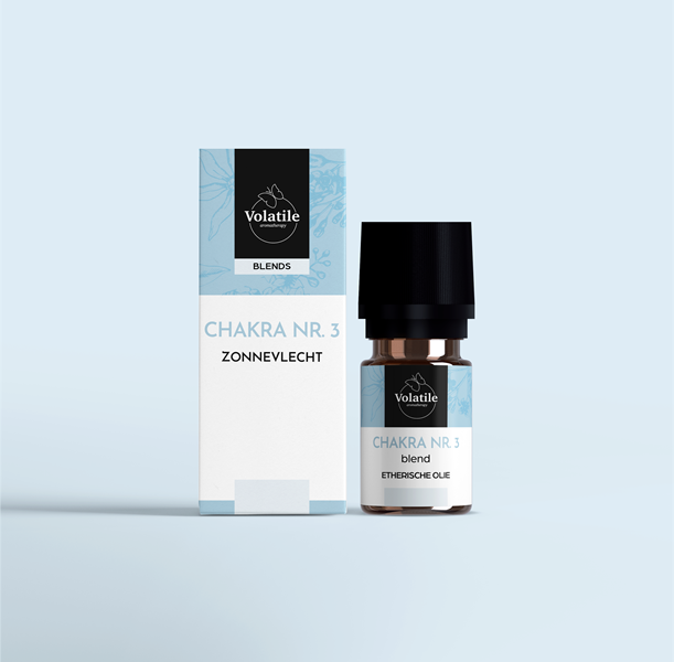 Volatile Chakra olie 3 zonnevlecht puur 5.00 Milliliter