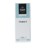 Volatile Chakra olie 5 keel puur 5.00 Milliliter