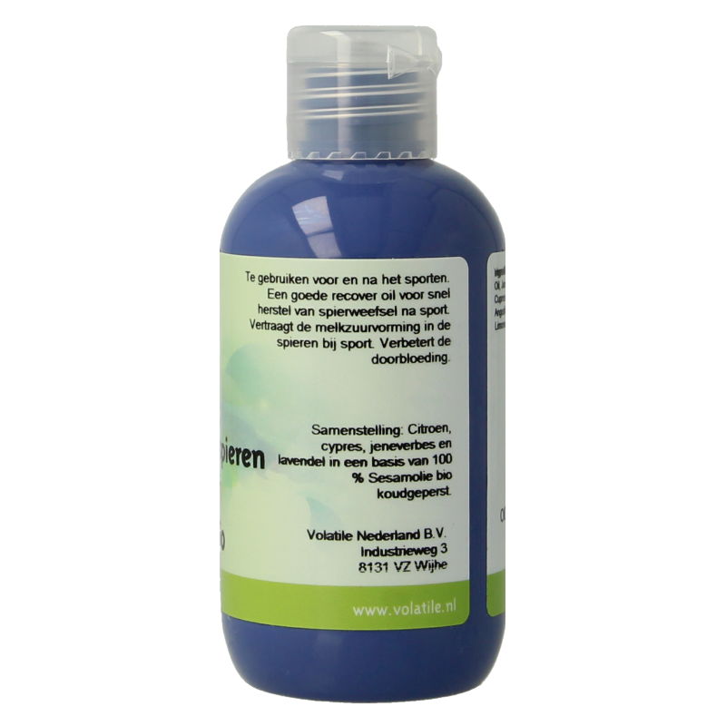 Volatile Massageolie sesam belaste spieren 100 Milliliter