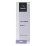 Volatile Druivenpit basisolie glazen fles 100.00 Milliliter