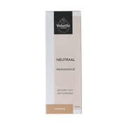 Volatile Massageolie neutral glas met pomp 100.00 Milliliter