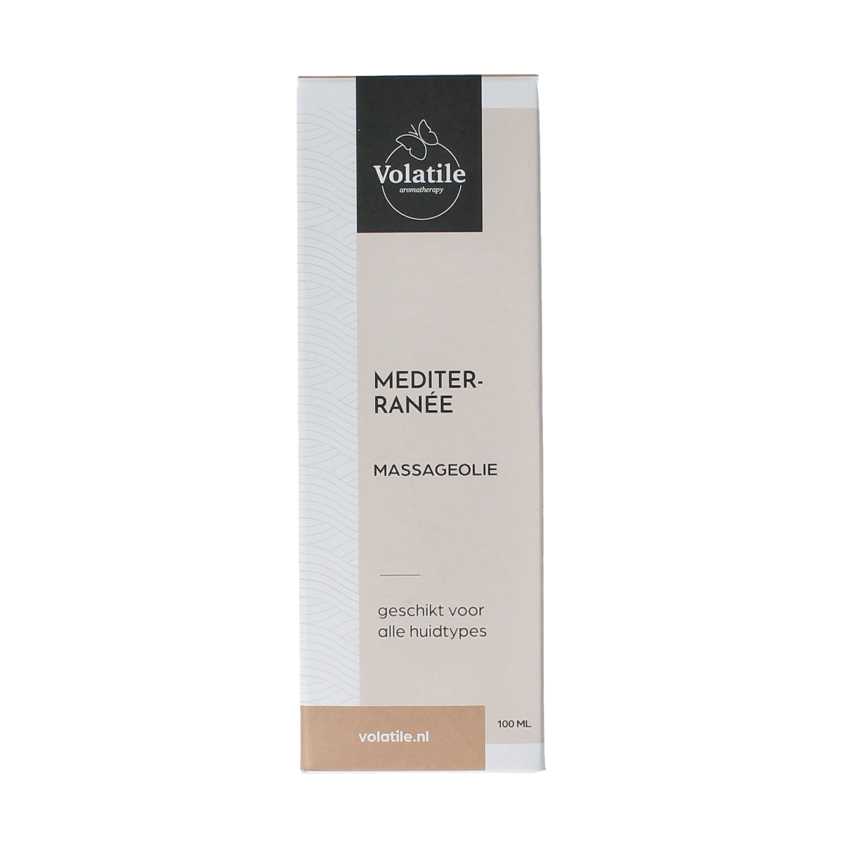 Volatile Massageolie mediterranee glas met pomp 100.00 Milliliter