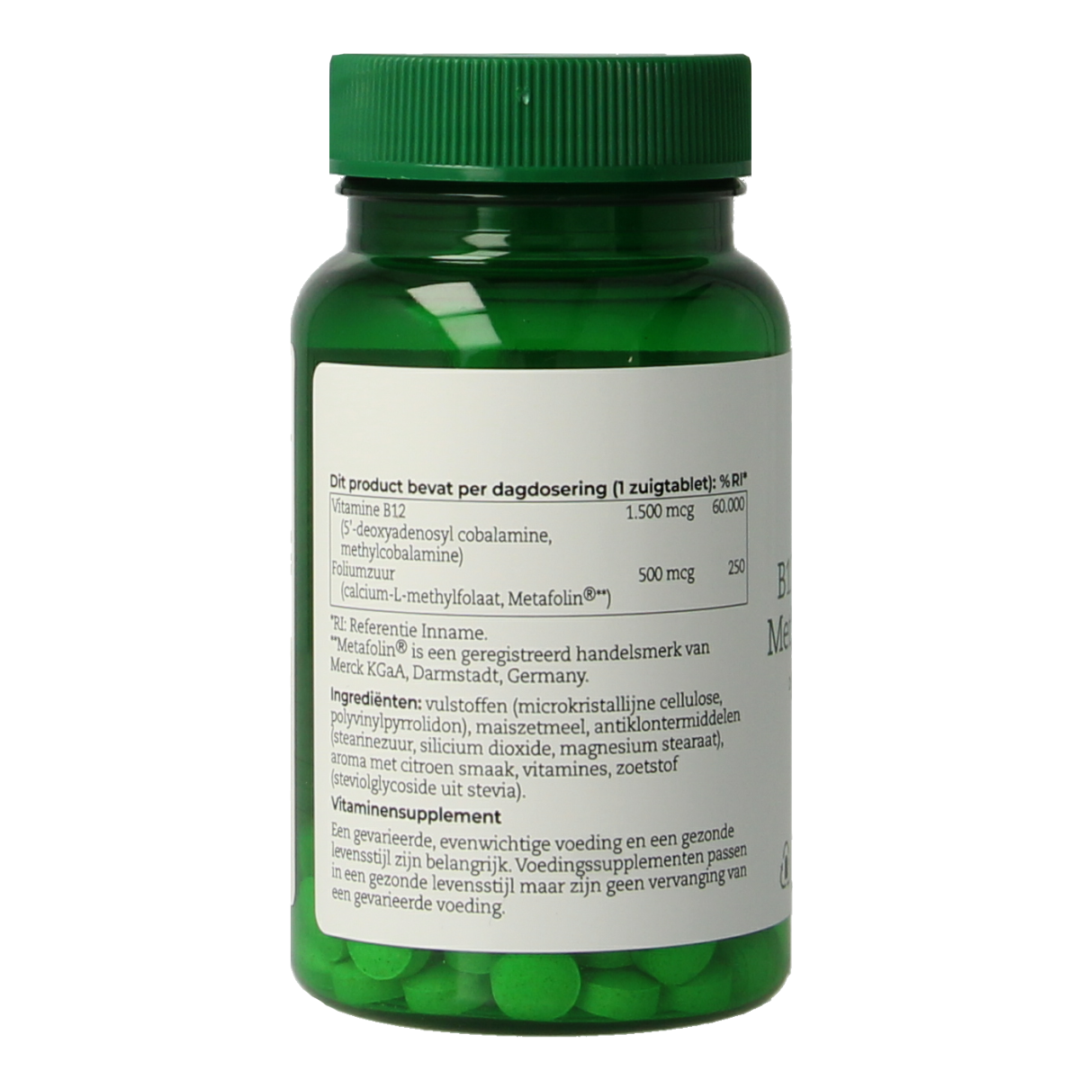 AOV 253 B12 Adenosyl & methylcobalamine 60.00 Zuigtabletten