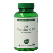 AOV 313 Vitamine C 500 90.00 Vegetarische capsules