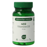 AOV 402 Vitamine D3 25mcg 60.00 Vegetarische capsules