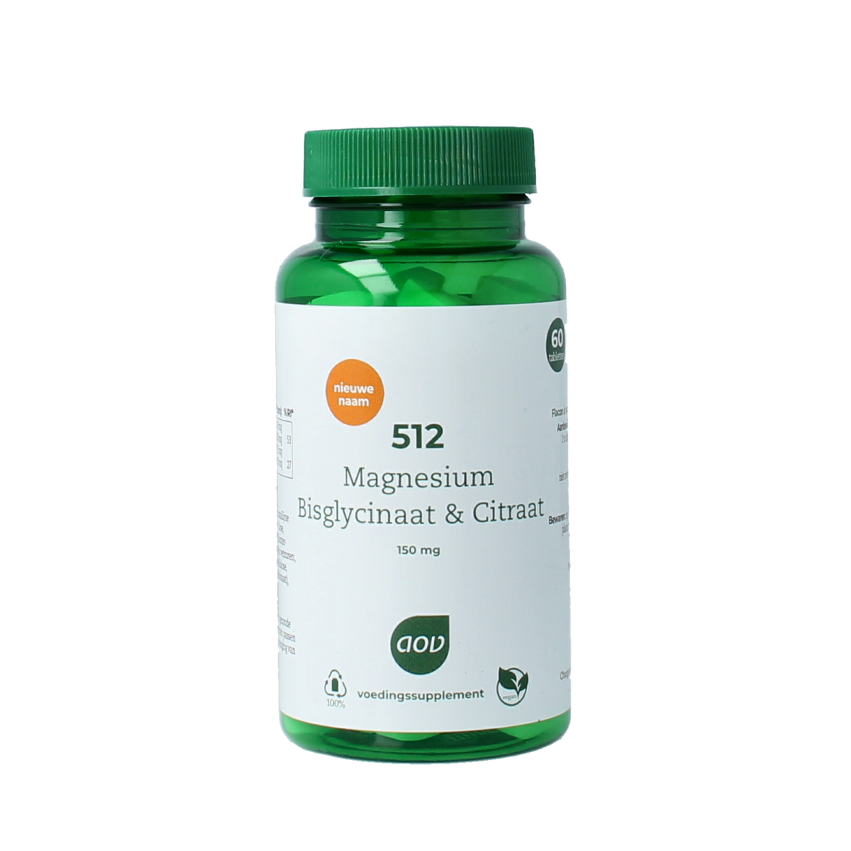 AOV 512 Magnesium AC & citraat 150mg 60.00 Tabletten