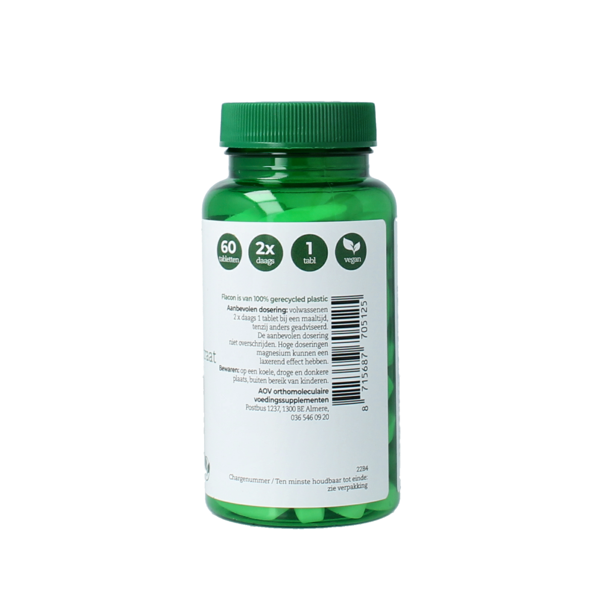 AOV 512 Magnesium AC & citraat 150mg 60.00 Tabletten