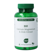 AOV 551 Calcium magnesium & zink citraat 90.00 Vegetarische capsules