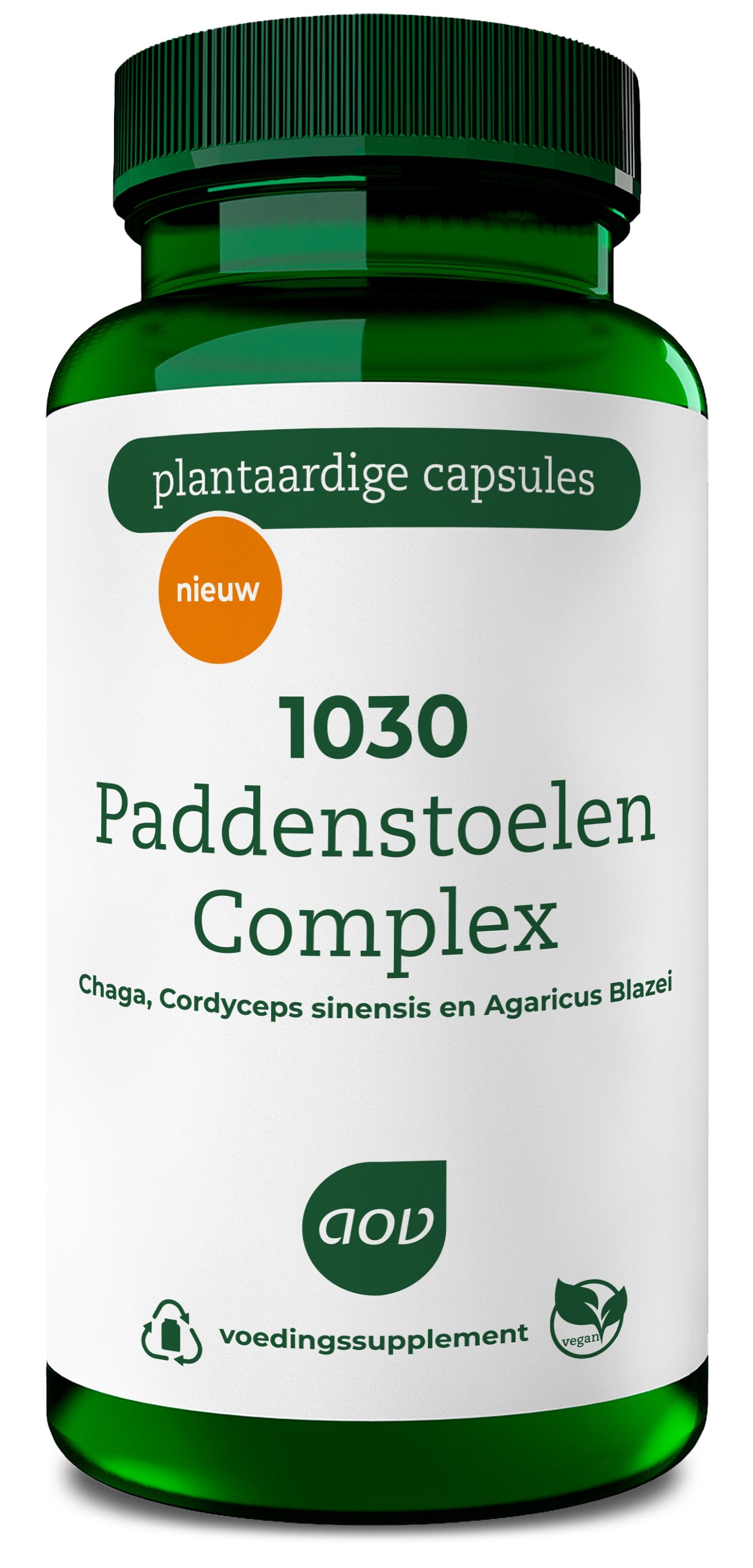 AOV 1030 Paddenstoelen complex 60.00 Vegetarische capsules