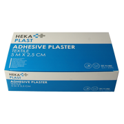 Hekaplast Hechtpleister textiel 5 x 2.5cm 12.00 Stuks