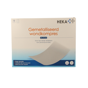 Heka Klein Wondkompres gemetalliseerd 10 x 12cm steriel 10.00 Stuks