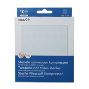 Heka Klein Non-woven kompres 10 x 10cm 10.00 Stuks