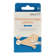 Heka Waterbestendige pleisters 10 x 6cm 10 Stuks
