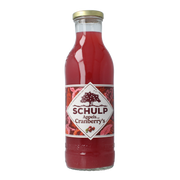 Schulp Appel & cranberrysap 750.00 Milliliter