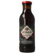 Schulp Krachtsap cranberrysap puur bio 750 Milliliter