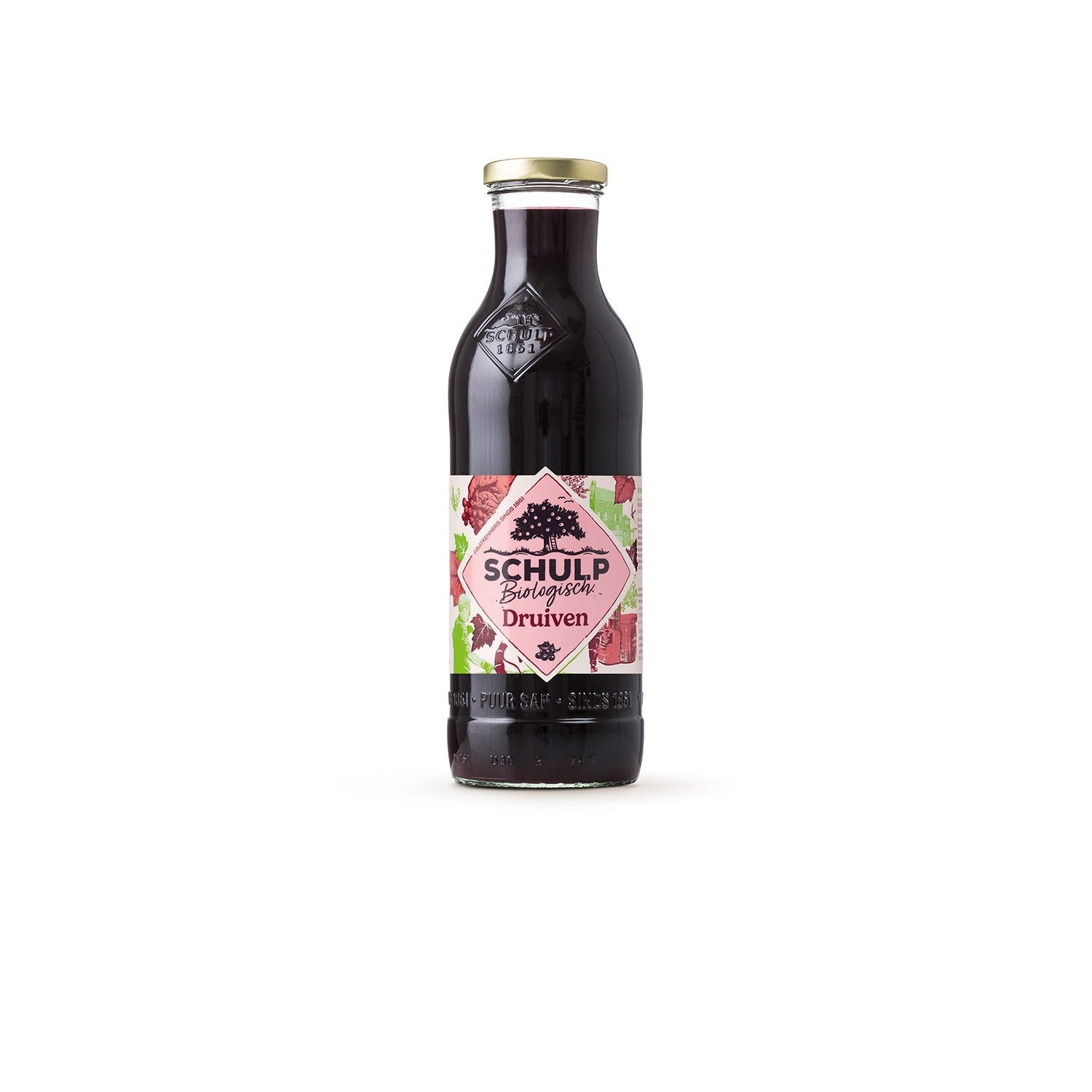 Schulp Druivensap bio 750 Milliliter