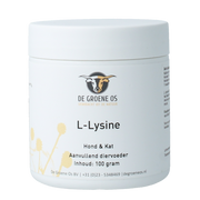 Groene Os L-Lysine en vitamine B6 hond/kat 100 Gram