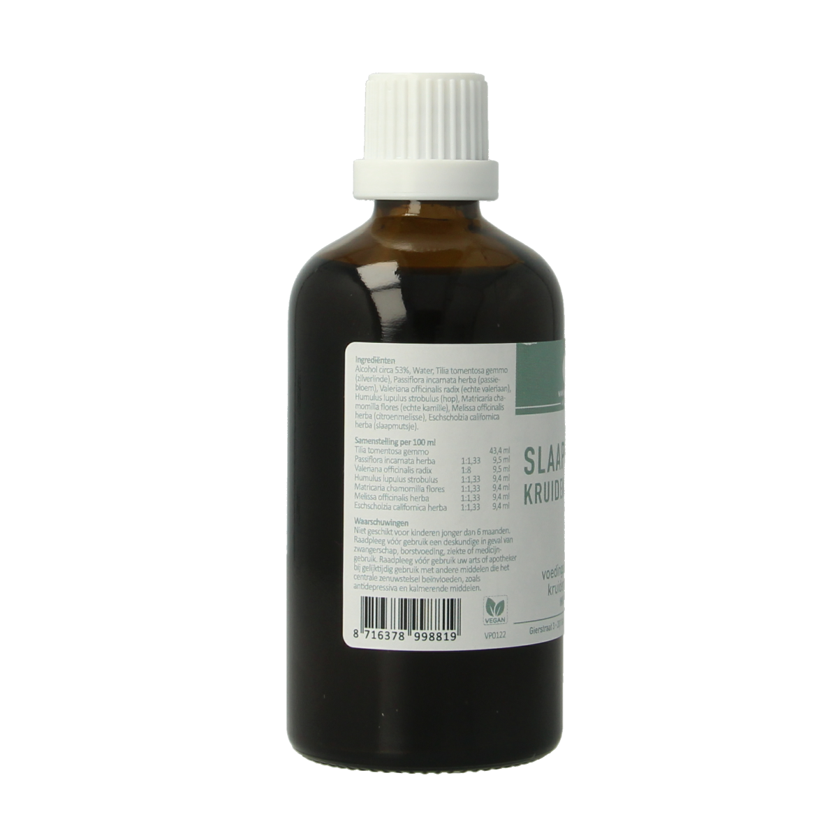 van der Pigge Slaapmutsje kruiden complex 100.00 Milliliter