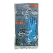 CLEAN-COMFORT Huishoudhandschoen blauw maat S 1.00 Paar