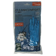CLEAN-COMFORT Huishoudhandschoen blauw maat XL 1 Paar