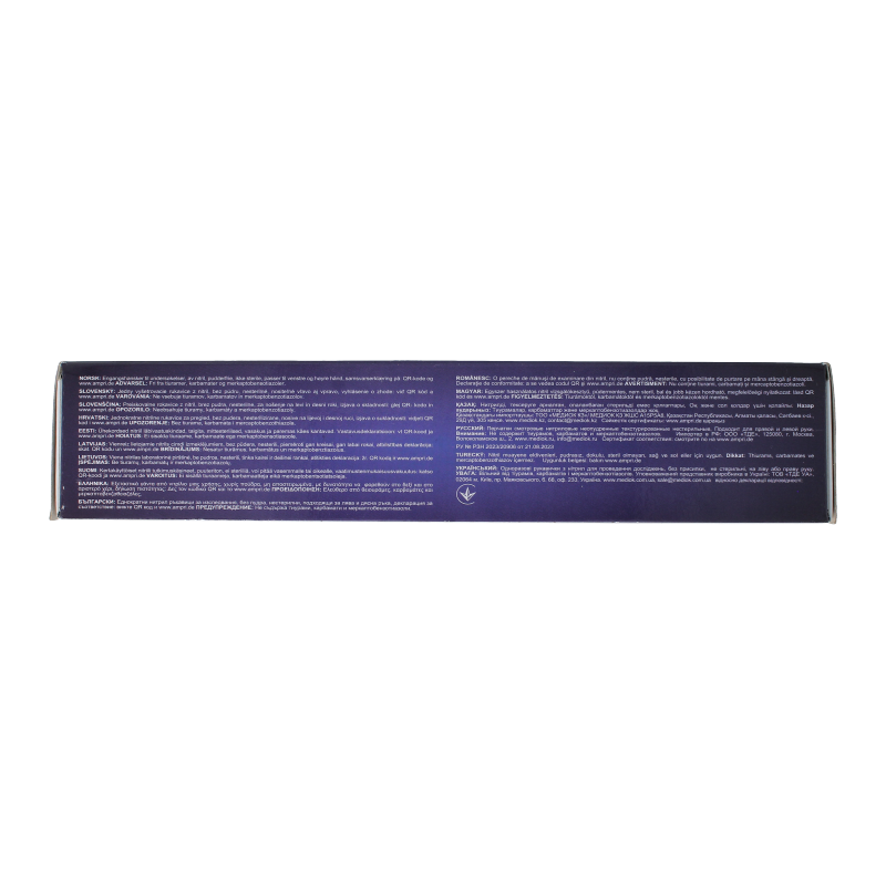 Epiderm Protect Nitriel onderzoekhandschoen poedervrij XS blauw 100 Stuks