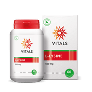 Vitals L-Lysine 500mg 60.00 Vegetarische capsules