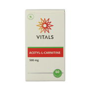 Vitals Acetyl-L-Carnitine 500mg 60.00 Vegetarische capsules