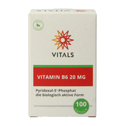 Vitals Vitamine B6 20 mg 100.00 Capsules