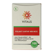 Vitals Folaat 5-MTHF 400 mcg 100.00 Capsules