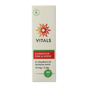 Vitals Elementair zink & koper 60.00 Milliliter
