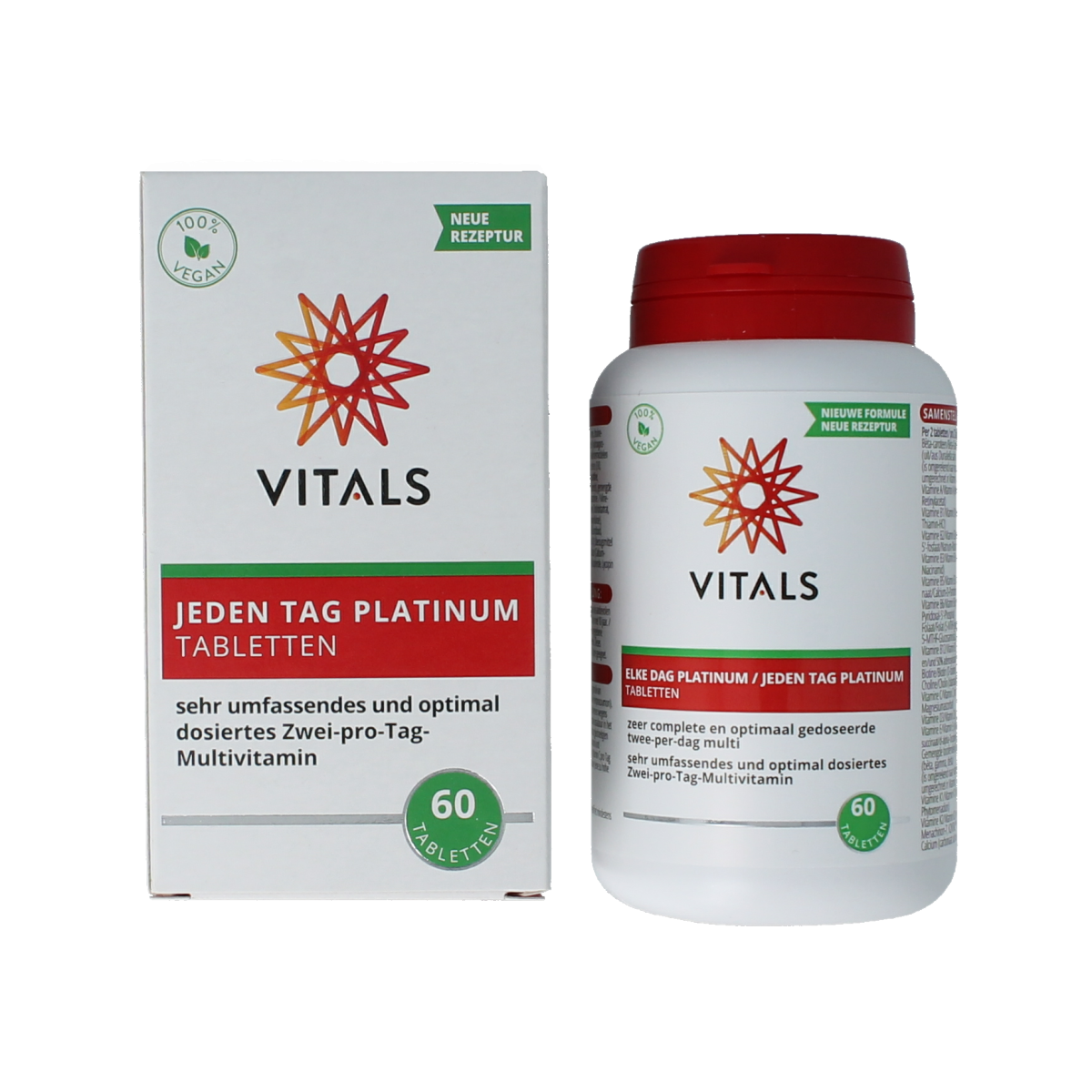 Vitals Elke dag platinum 60.00 Tabletten