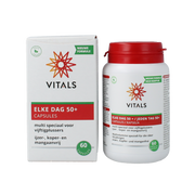 Vitals Elke dag 50+ 60.00 Capsules