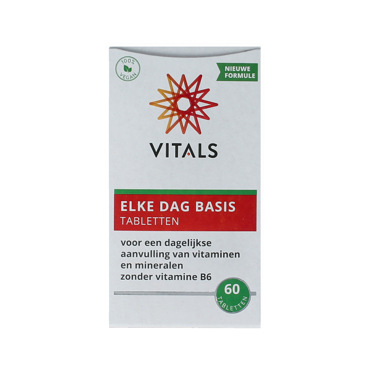 Vitals Elke Dag Basis 60 tabletten 60.00 Tabletten
