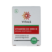 Vitals Vitamine D3 3000 ie 100 softgels 100.00 Softgels