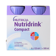 Nutridrink Compact neutraal 4 X 125ML 4.00 Stuks
