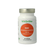 VitOrtho NAC N-Acetyl cysteine 500mg 60.00 Vegetarische capsules