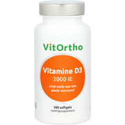 VitOrtho Vitamine D3 3000IE 300.00 Softgels