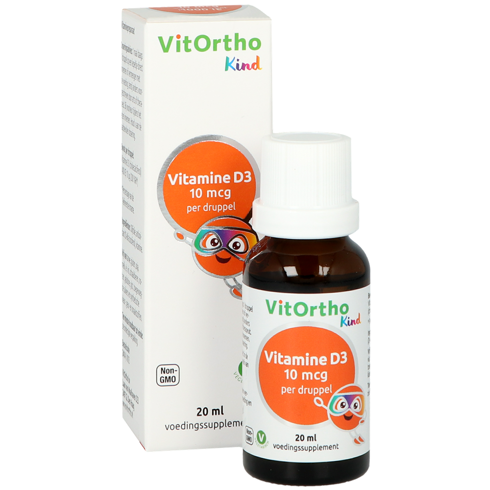 VitOrtho Vitamine D3 10mcg (Kind) 20.00 Milliliter
