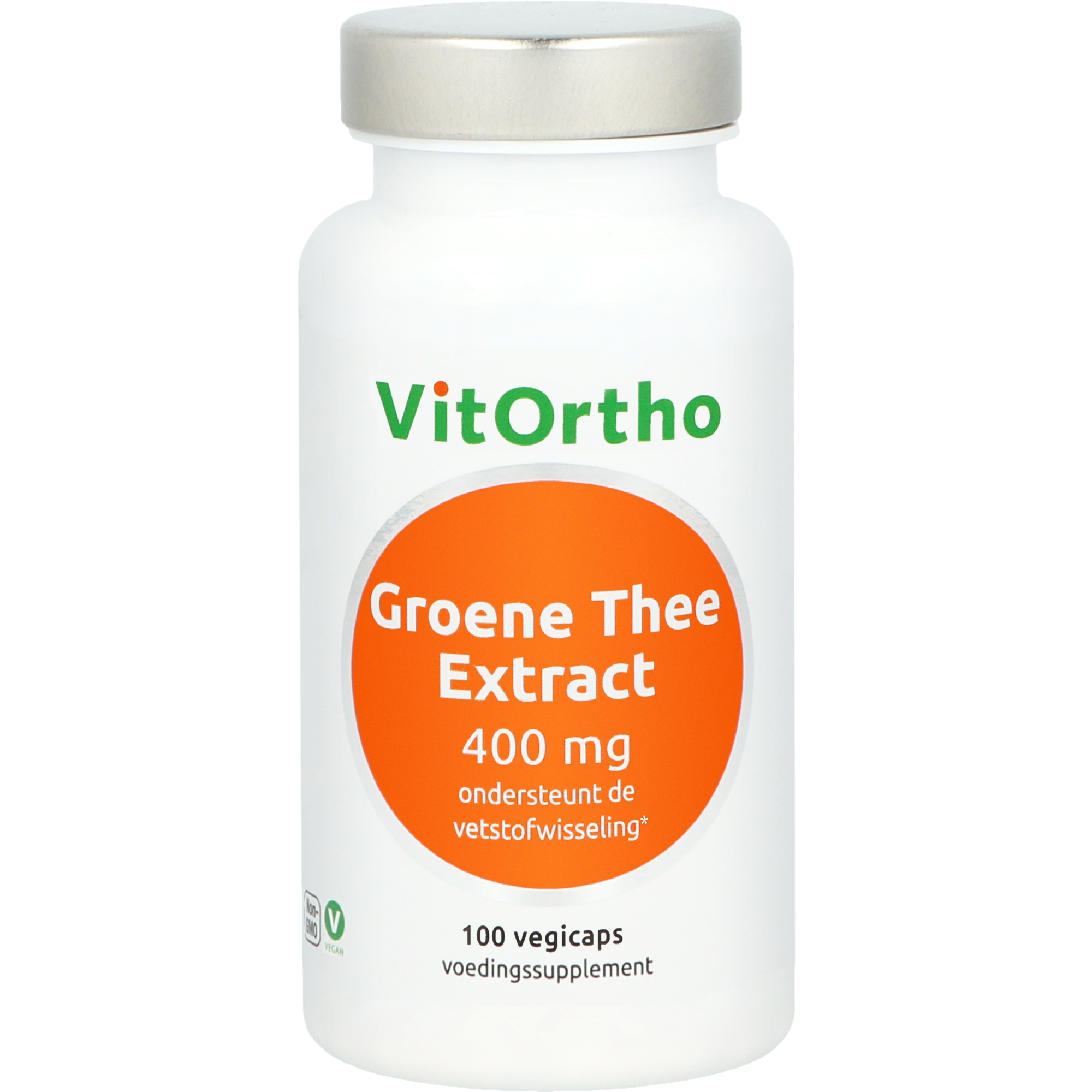 VitOrtho Groene thee extract 400 mg 100.00 Capsules