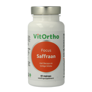 VitOrtho Saffraan focus 60.00 Vegetarische capsules