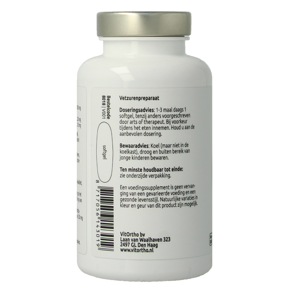 VitOrtho Visolie premium TG 1000mg 60.00 Softgels