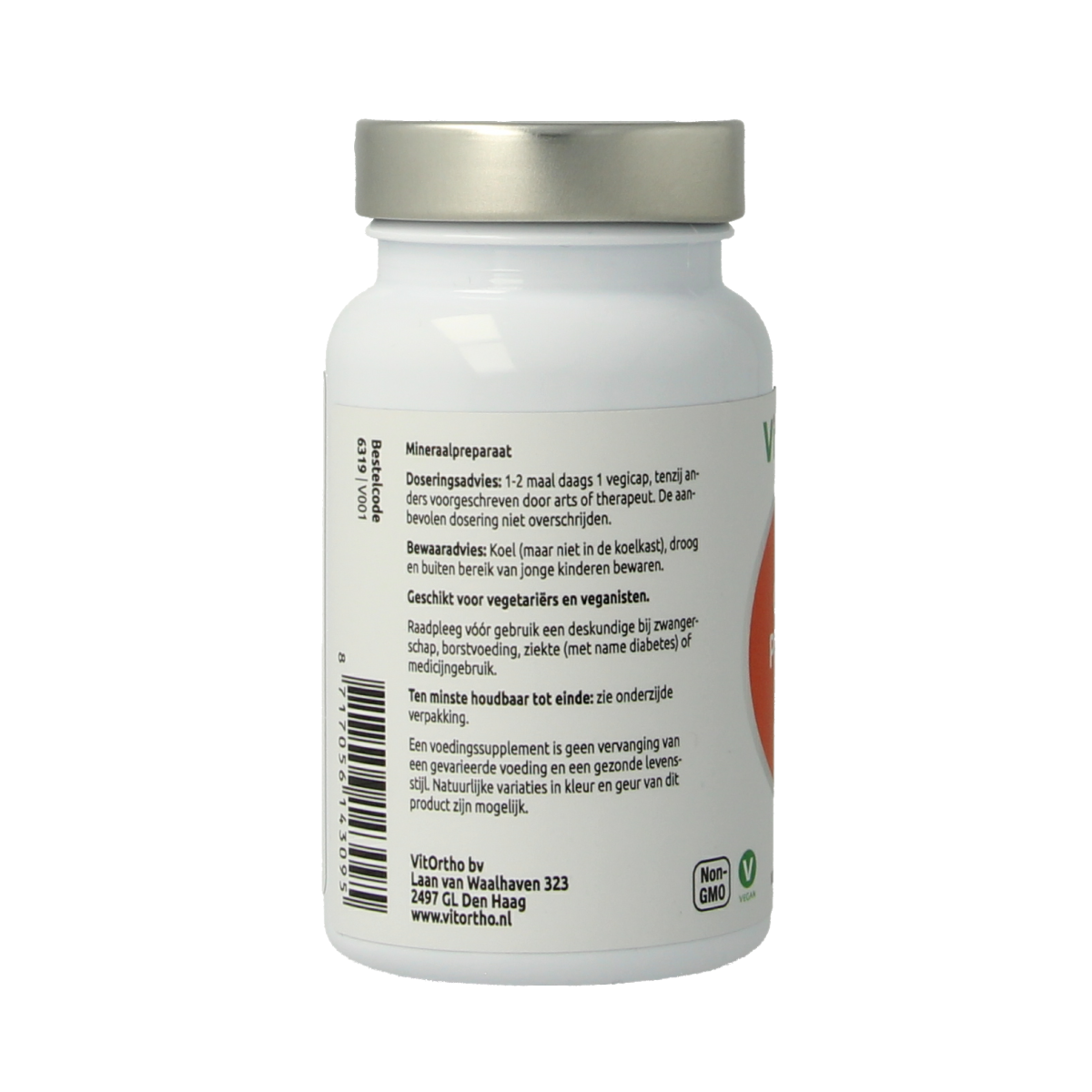 VitOrtho Chroom picolinaat 200mcg 60.00 Vegetarische capsules