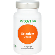 VitOrtho Selenium 200mcg 120 Vegetarische capsules