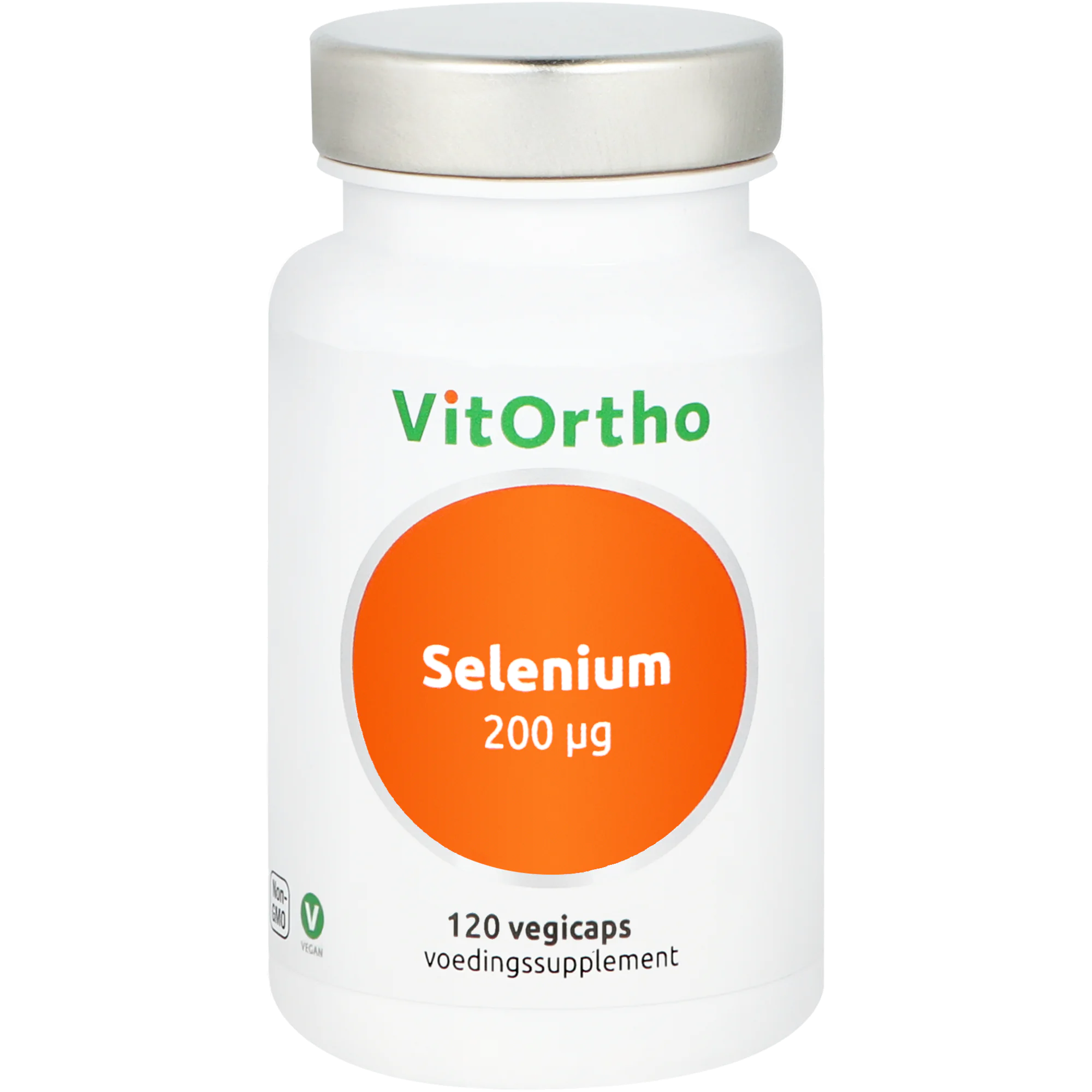 VitOrtho Selenium 200mcg 120 Vegetarische capsules